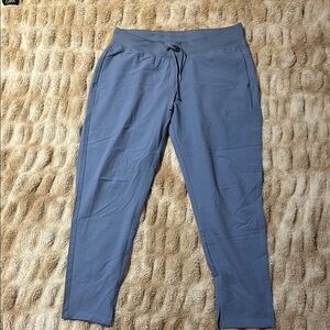 Periwinkle Mandala Slim Fit Scrub Pants